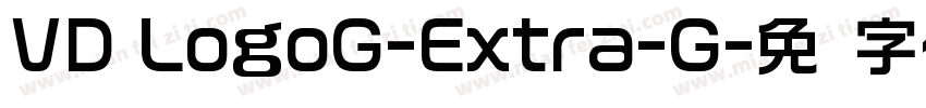 VD LogoG-Extra-G字体转换